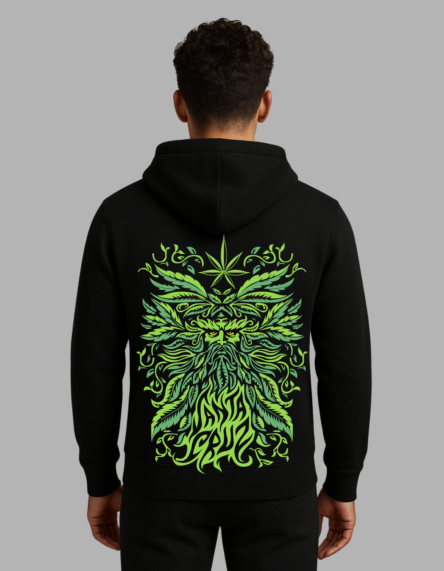 Green Man Premium Hoodie