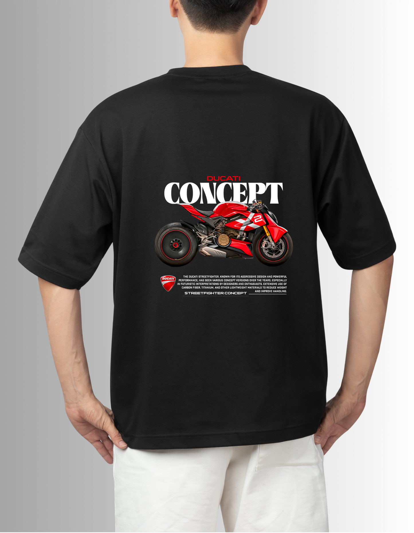 Premium Ducati Concept Oversized Tee🔥