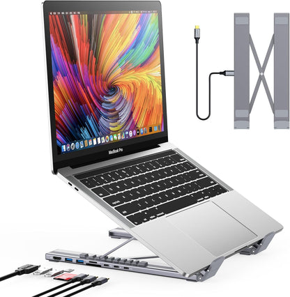 Ergonomic Foldable Laptop Riser