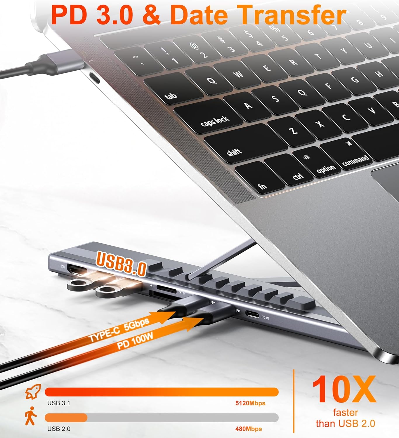 Ergonomic Foldable Laptop Riser